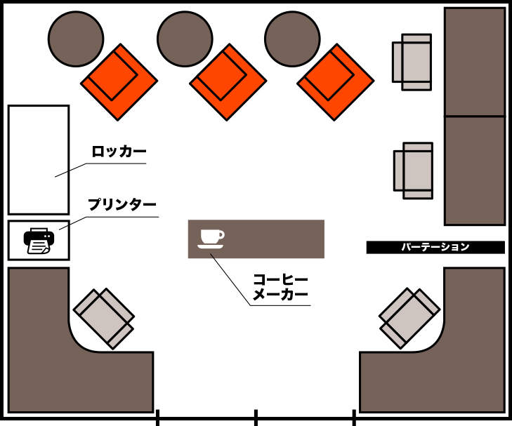 コワーキングブース